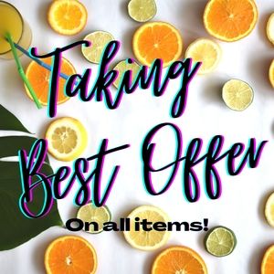 Taking Best Offer on all items!